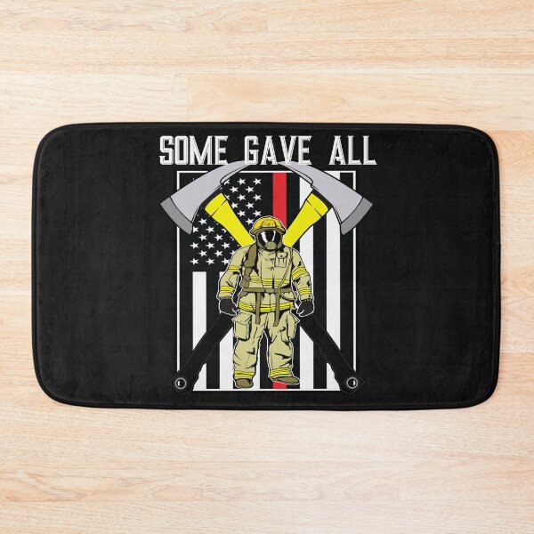 Artikelvorschau, Rote Linie amerikanische Flagge Feuerwehrmänner T- entworfen und verkauft von BRtisticDesigns.