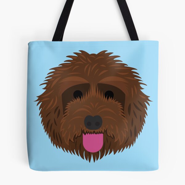 Item preview, Chocolate Labradoodle designed and sold by threeblackdots.