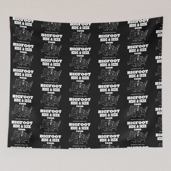 Item preview, Bigfoot Hide & Seek Concert tee graphic PENNSYLVANIA gift designed and sold by BRtisticDesigns.