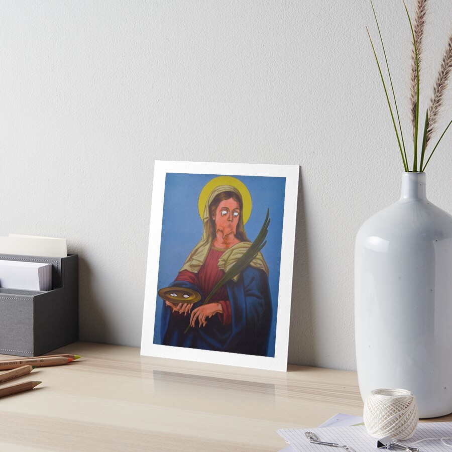 Item preview, Art Board Print designed and sold by eneaers.