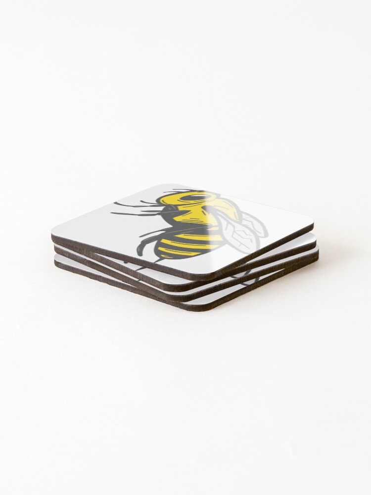 Thumbnail 4 of 5, Coasters (Set of 4), Bee designed and sold by Rusembell.