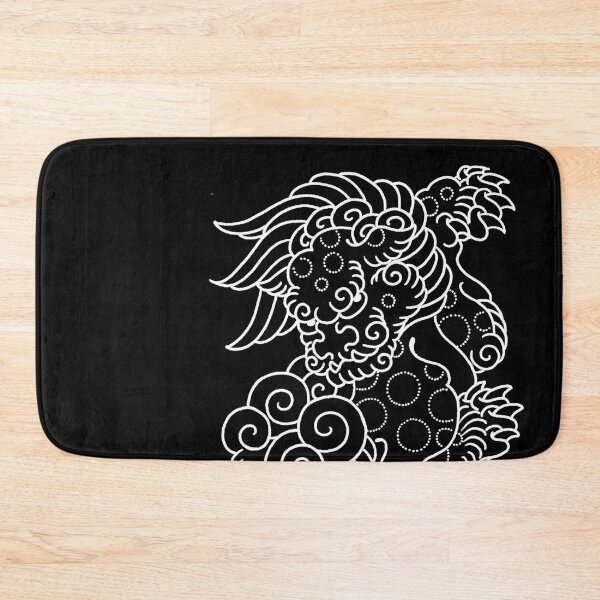 Item preview, Karashishi Outline (white) designed and sold by katbentley.