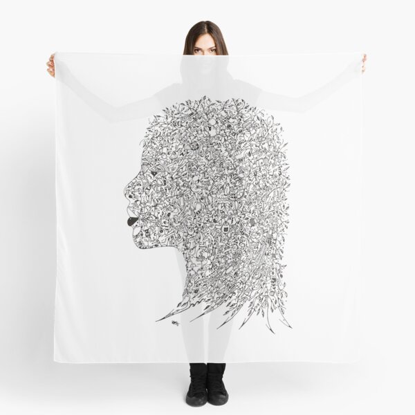 Female Imagination Picture. Scarf