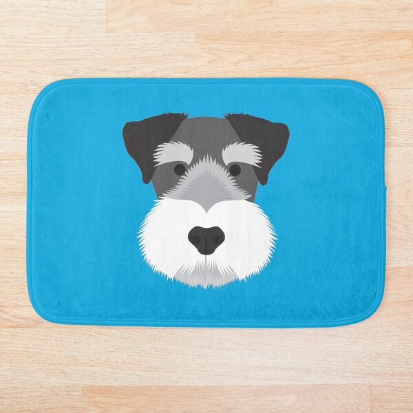 Item preview,  Ilustración de vector inspirado en el arte pop de un adorable Schnauzer miniatura designed and sold by threeblackdots.
