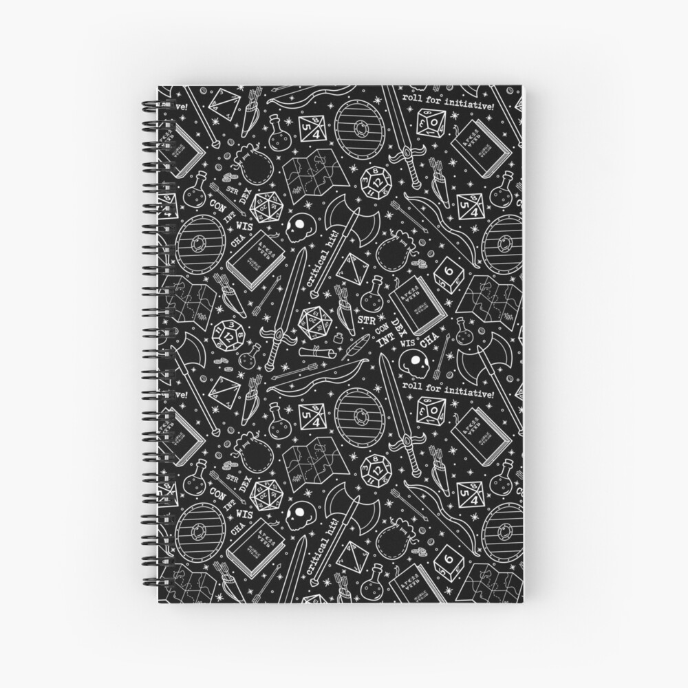 Item preview, Spiral Notebook designed and sold by yakdad.