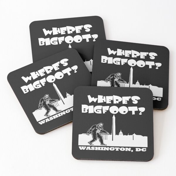 Item preview, Bigfoot in Washington DC Bigfoot gifts product DC gift idea designed and sold by BRtisticDesigns.