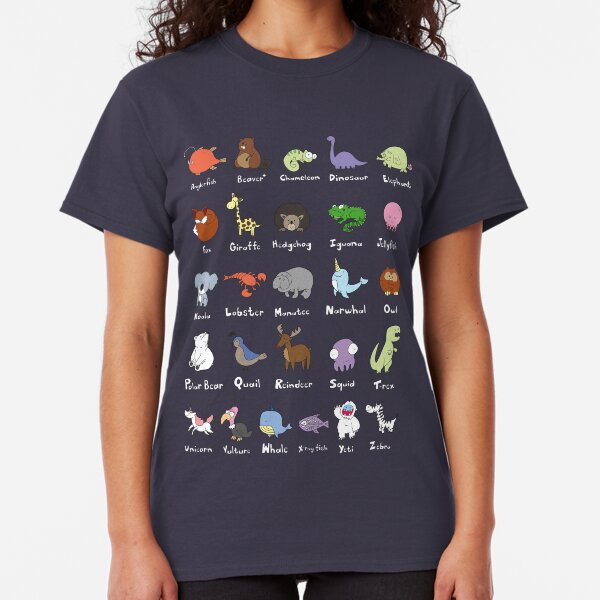 The Animal Alphabet Classic T-Shirt