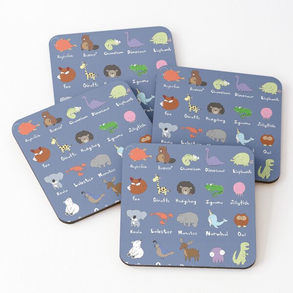 Item preview, The Animal Alphabet designed and sold by Gillian J..