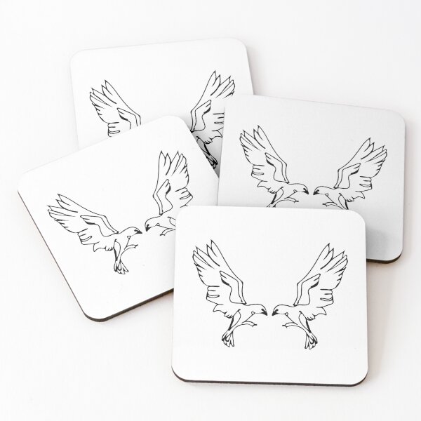 Item preview, Birds (black lines) designed and sold by didijuca.