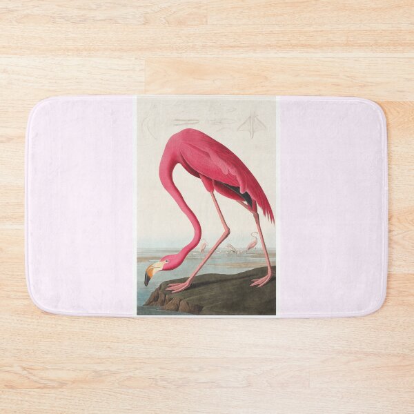 Item preview, Vintage 1820's Pink Flamingo Bird Art  designed and sold by knightsydesign.