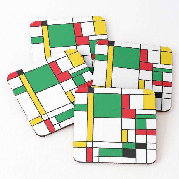 Item preview, Bauhouse Mondrian Style Various Colors designed and sold by LuciaS.