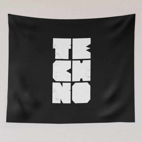Item preview, Techno serious music huge letters  designed and sold by alenaz.