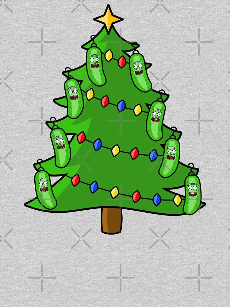 Pickle Rick Christmas Tree by hadicazvysavaca