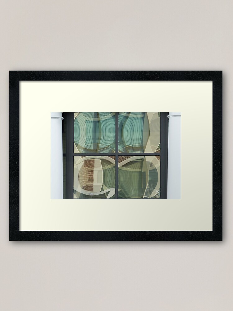Alternate view of Between the Pillars Framed Art Print