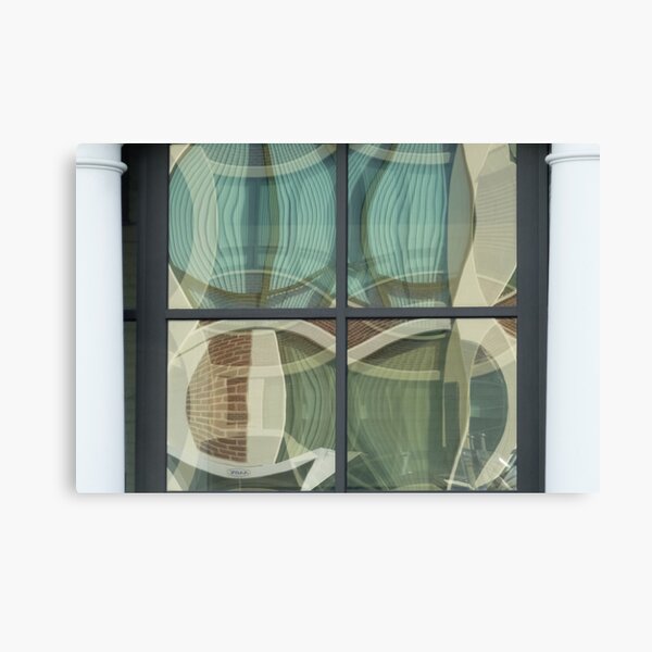 Between the Pillars Canvas Print