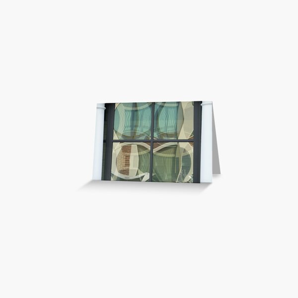 Between the Pillars Greeting Card