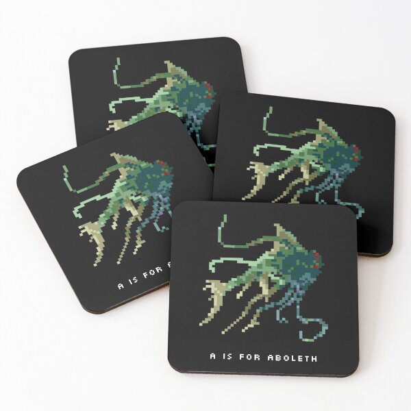 Item preview, A is for Aboleth designed and sold by clarkstpress.