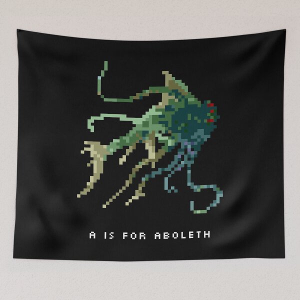 Item preview, A is for Aboleth designed and sold by clarkstpress.