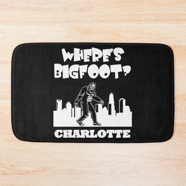 Item preview, Bigfoot in Charlotte Bigfoot gifts NC design funny gift designed and sold by BRtisticDesigns.