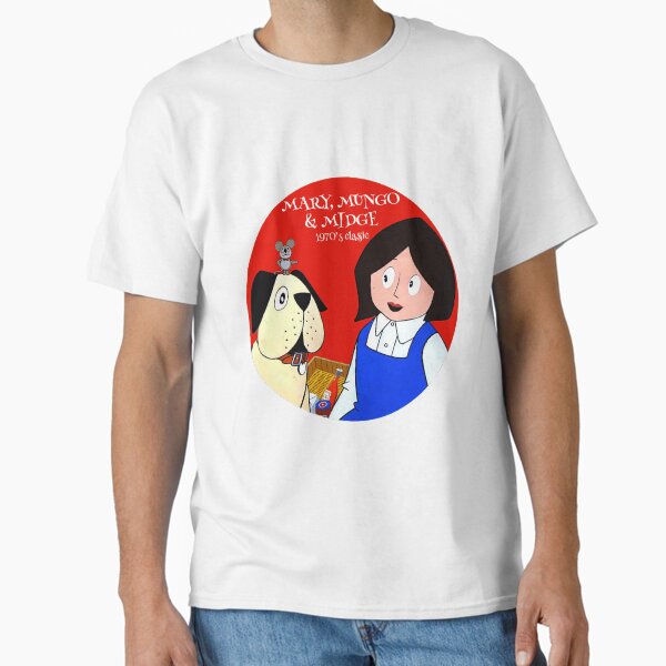 Aperçu de l'œuvre T-shirt classique Mary, Mungo & Midge - T-shirt classique Mary, Mungo & Midge mignon - Mug Mary, Mungo & Midge créée et vendue par happygiftideas.