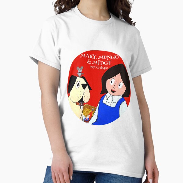 Item preview, Mary, Mungo & Midge Classic t shirt - Cute Mary, Mungo & Midge Classic t-shirt - Mary, Mungo & Midge Mug designed and sold by happygiftideas.