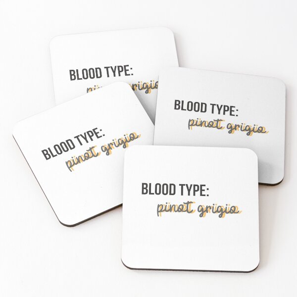 Item preview, Blood Type: Pinot Grigio designed and sold by thecaitycat.