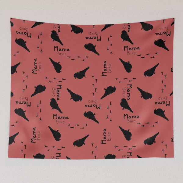 Item preview, Mama Bird Pattern designed and sold by A2Gretchen.