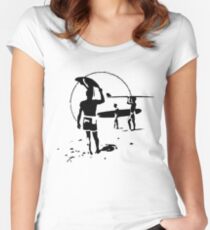 The Endless Summer - logo Women's Fitted Scoop T-Shirt
