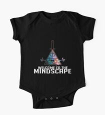Welcome to The Mindscape -Spacey Short Sleeve Baby One-Piece