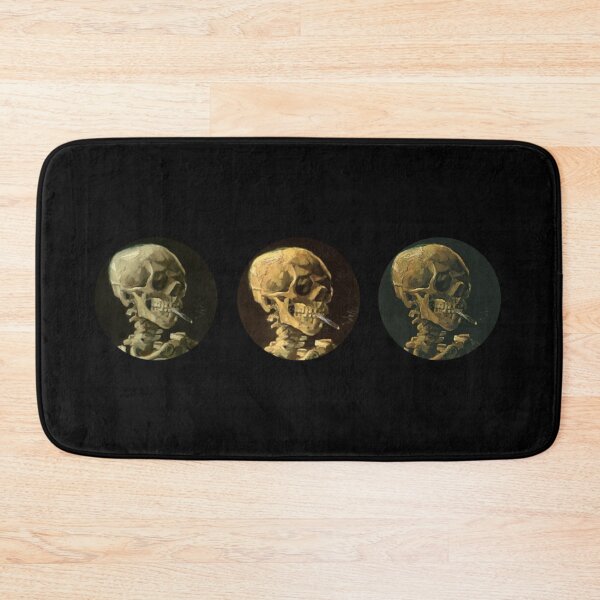 Item preview, Head of a Skeleton with a Burning Cigarette Vincent Van Gogh designed and sold by goldenpancake.
