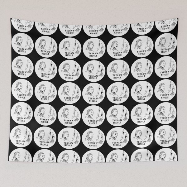 Item preview, Yeehaw Nicole - Circle designed and sold by PurgArchSurvey.