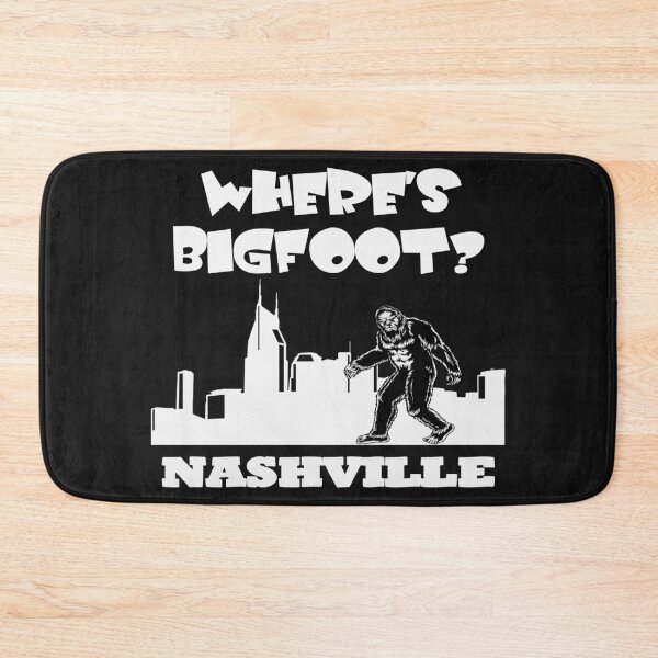 Item preview, Bigfoot in Nashville Bigfoot gift artistic Tennessee gift idea designed and sold by BRtisticDesigns.