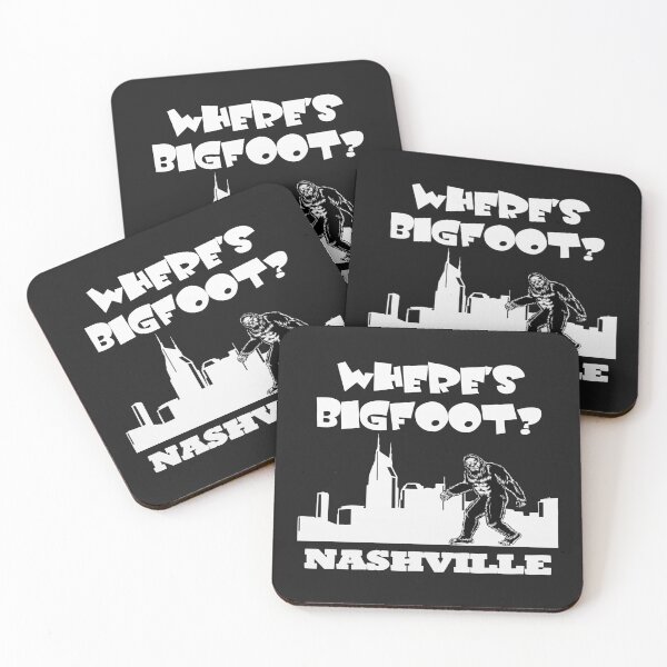 Item preview, Bigfoot in Nashville Bigfoot gift artistic Tennessee gift idea designed and sold by BRtisticDesigns.