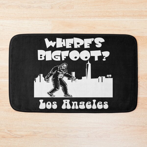 Item preview, Bigfoot in Los Angeles Bigfoot gifts CALI drawing gift idea designed and sold by BRtisticDesigns.