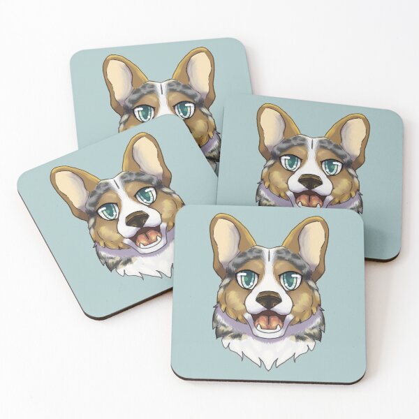 Artikelvorschau, Blauer Merle Corgi entworfen und verkauft von Bamsdrawz.