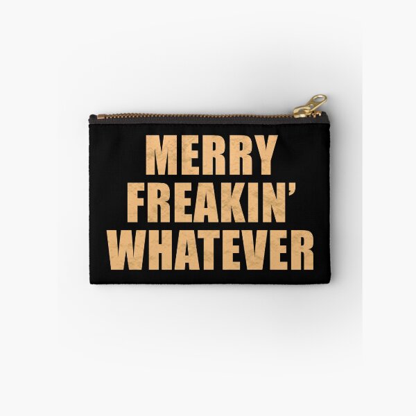 Item preview, Merry Freakin' Whatever (Gold) designed and sold by quoteedesigns.