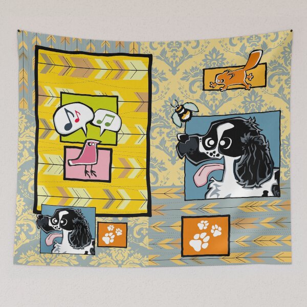 Item preview, Cocker Spaniel - Blue Roan (Collage) designed and sold by TheChicken.