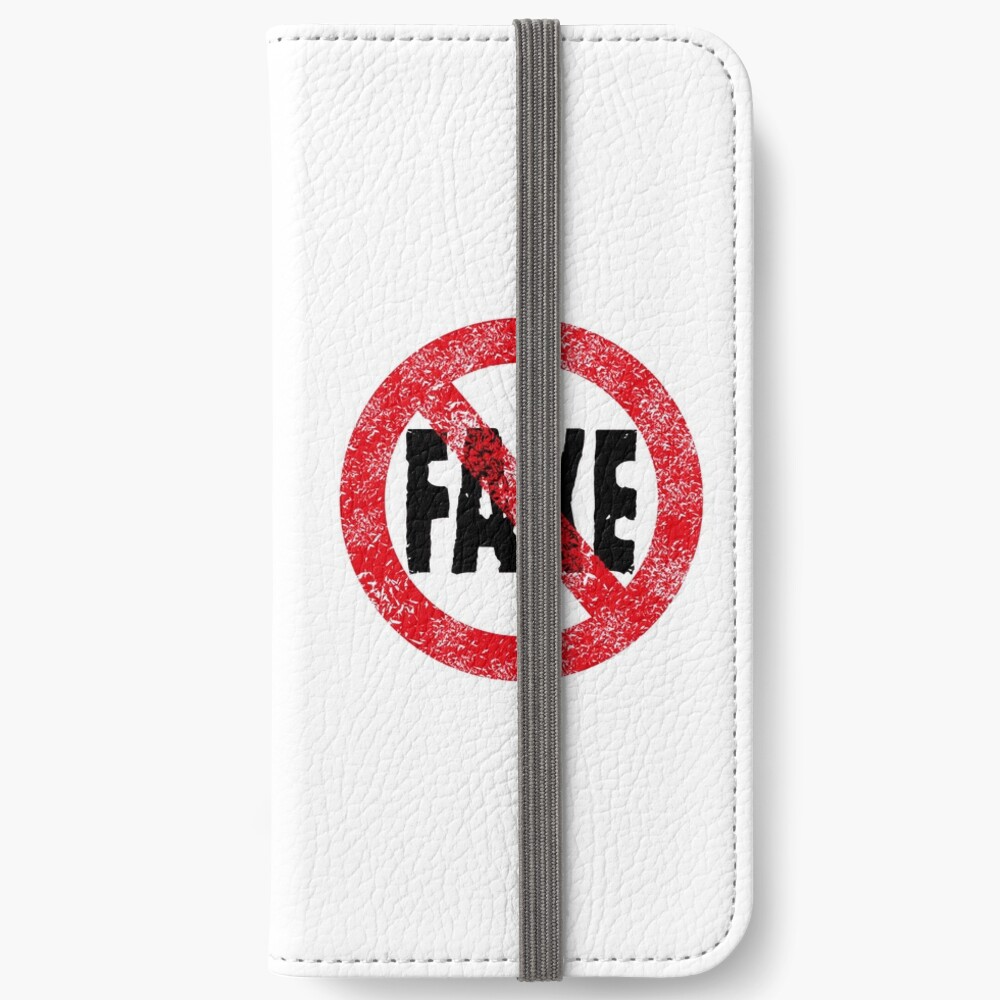 No Fake iPhone Wallet