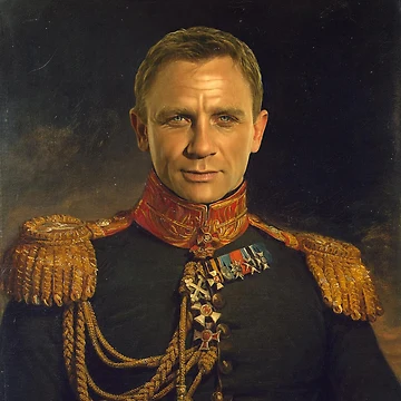 Artwork thumbnail, Daniel Craig - replaceface by replaceface