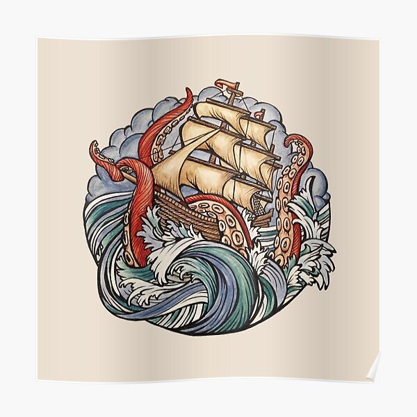 Kraken Studios  Tattoos and Design  How good is this traditional clipper  ship by resident artist Chooglin Stu For booking information please drop  us a message or email krakenscotlandgmailcom 