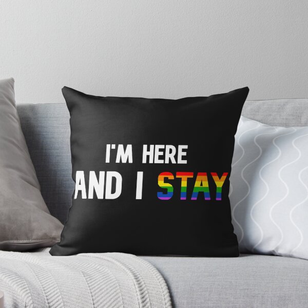 Item preview, I'm Here and I Stay - White designed and sold by PurgArchSurvey.