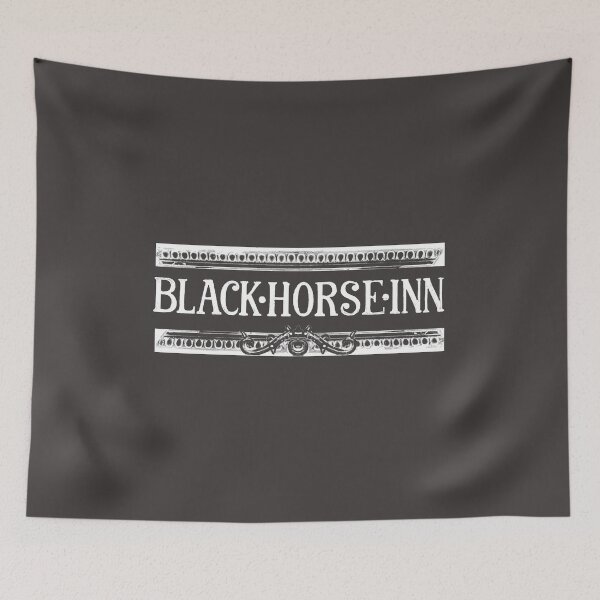 Item preview, THE BLACK HORSE on the Crescent designed and sold by The Aloof.