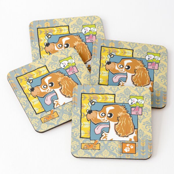 Item preview, Cocker Spaniel - Orange Roan (Collage) designed and sold by TheChicken.