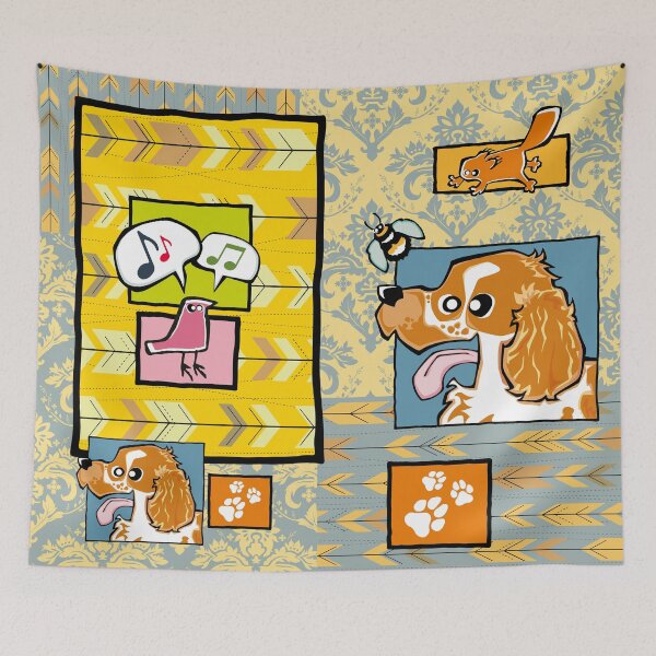 Item preview, Cocker Spaniel - Orange Roan (Collage) designed and sold by TheChicken.