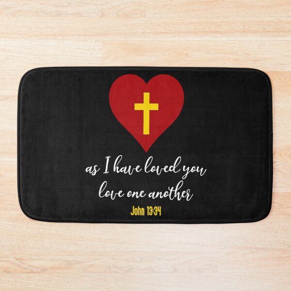 Item preview, Bible verse artistic for men or women John 13:34 designed and sold by BRtisticDesigns.