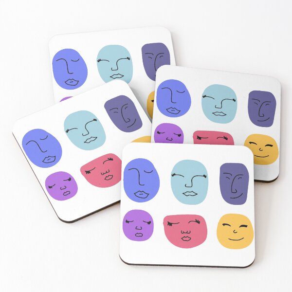 Item preview, 8 smiling faces designed and sold by Kara J. Ammon.