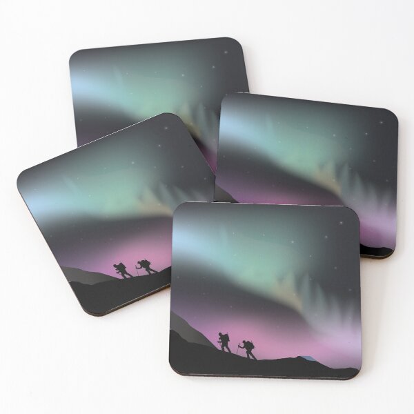 Item preview, Aurora Mountains  designed and sold by NorseTech.