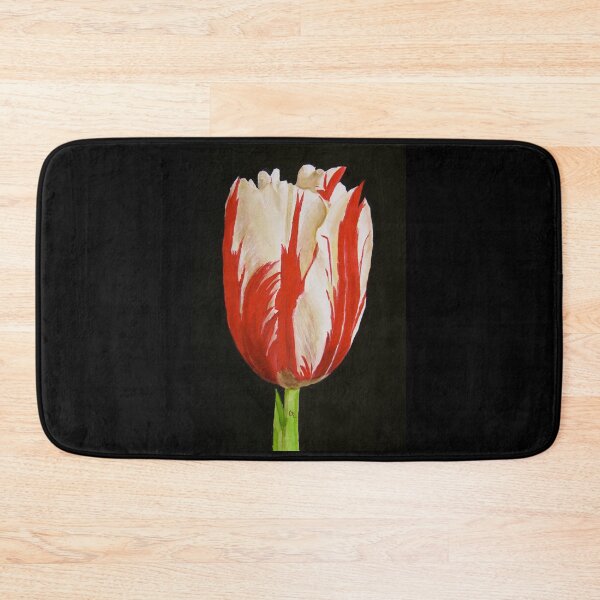 Item preview, Red and White Tulip designed and sold by PaintedbyCarol.