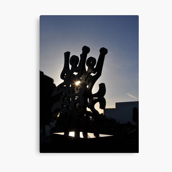 César Manrique sculpture Canvas Print