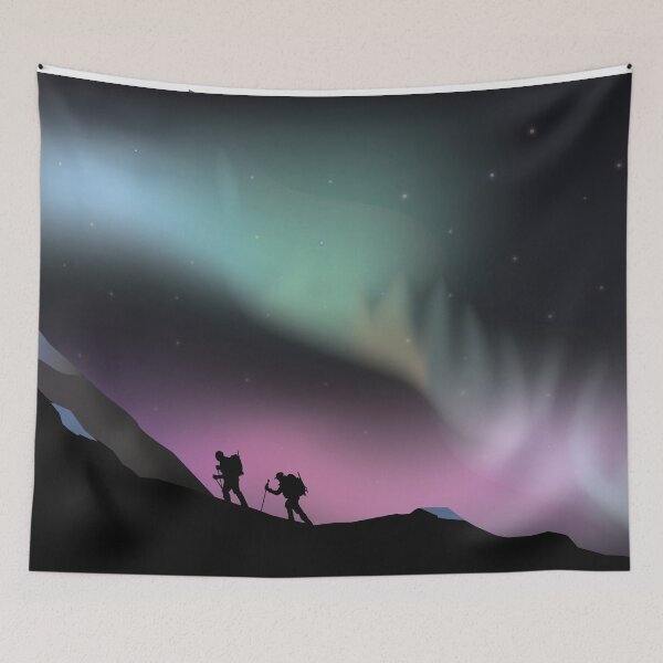 Item preview, Aurora Mountains  designed and sold by NorseTech.